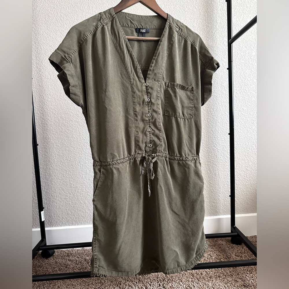 PAIGE Olive Green Dress